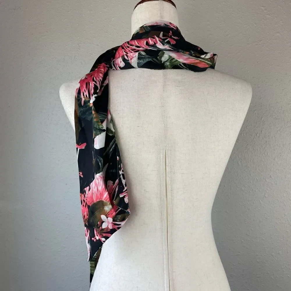 Floral Scarf EUC